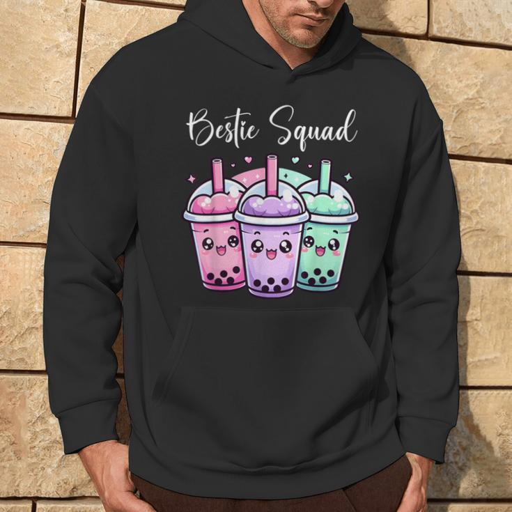 Bestie Squad Twin Day For Girls Bff Boba Tea Best Friend Hoodie Lifestyle