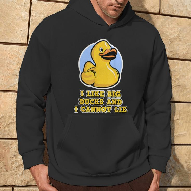 I Like Big Ducks And I Cannot Lie Rubber Duck Hoodie Lifestyle