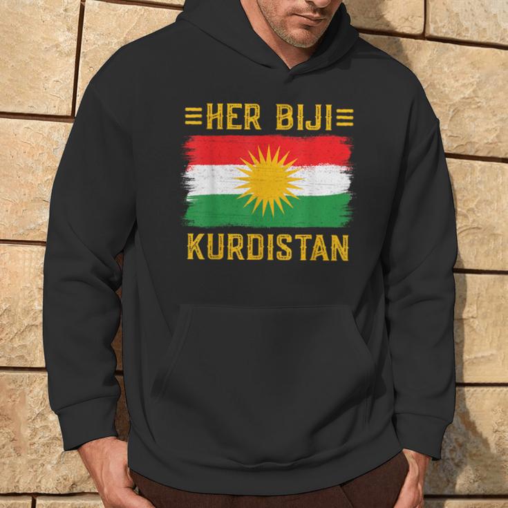 Her Biji Kurdistan Flag Kurdish Kurd Erbil Kurdi Kurdistan Kapuzenpullover Lebensstil