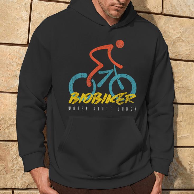 Biobiker Waden Statt LadenGegen E-Bike Bicycle Mtb Cycling Hoodie Lebensstil