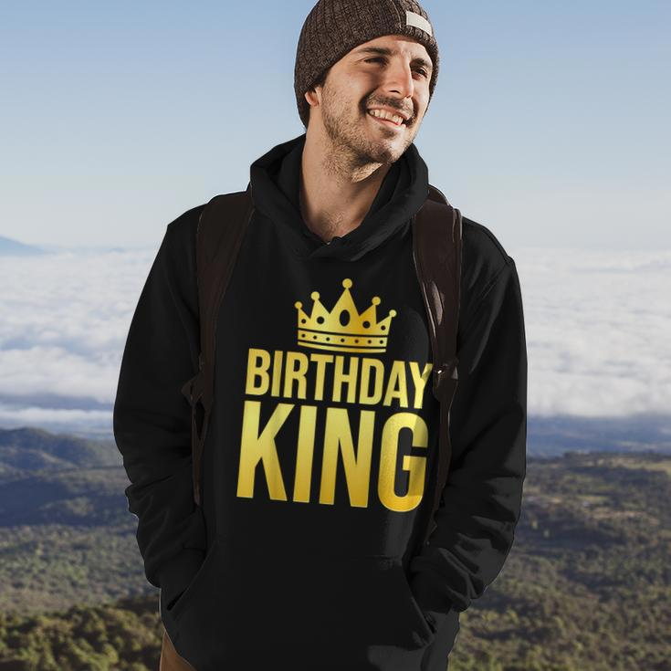 Birthday King Son Or Dad's Birthday Party Hoodie Lifestyle