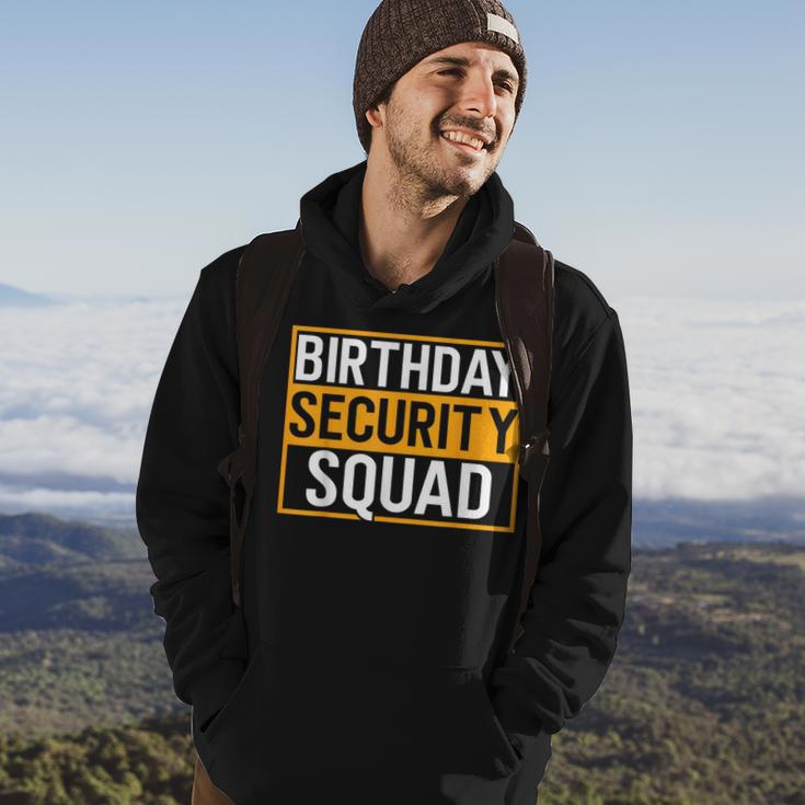 Birthday Security Squad Family Party Best Ever Hoodie Lifestyle