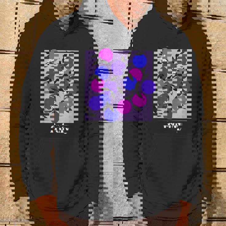 Bisexual Pride Fruity Hoodie Lifestyle