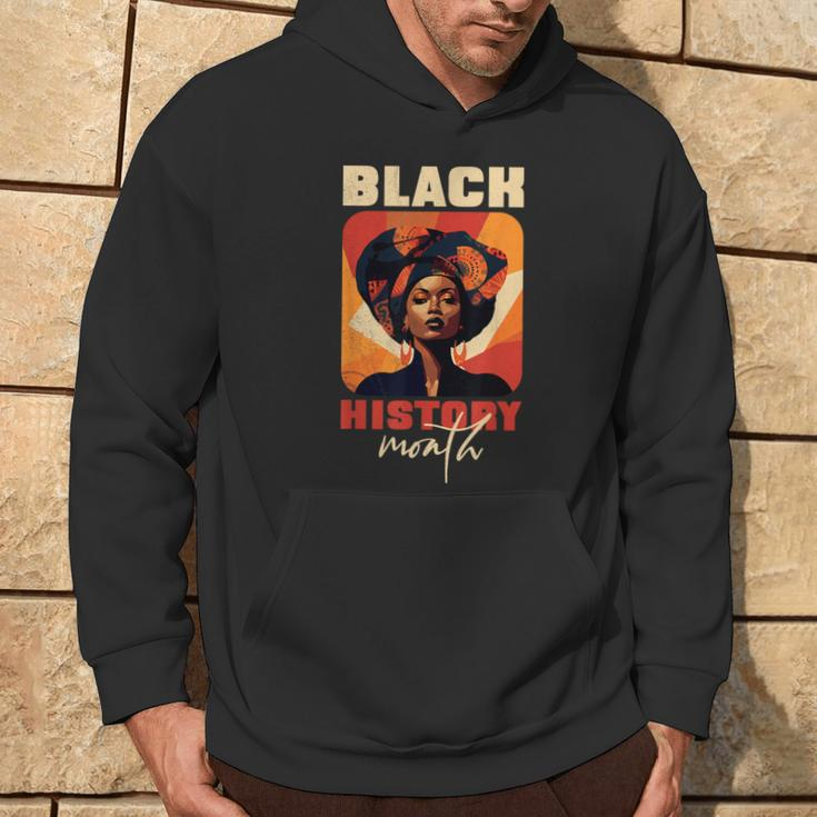 Black History Month African American Woman Hoodie Lifestyle