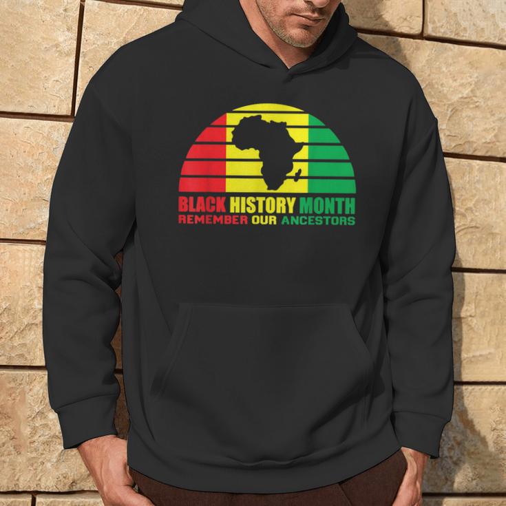 Black History Month Remember Our Ancestors African Melanin Hoodie Lifestyle