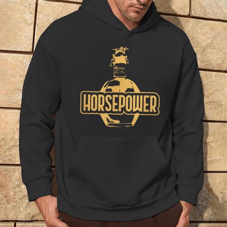 Blanton's Bourbon Horsepower Hoodie Lifestyle