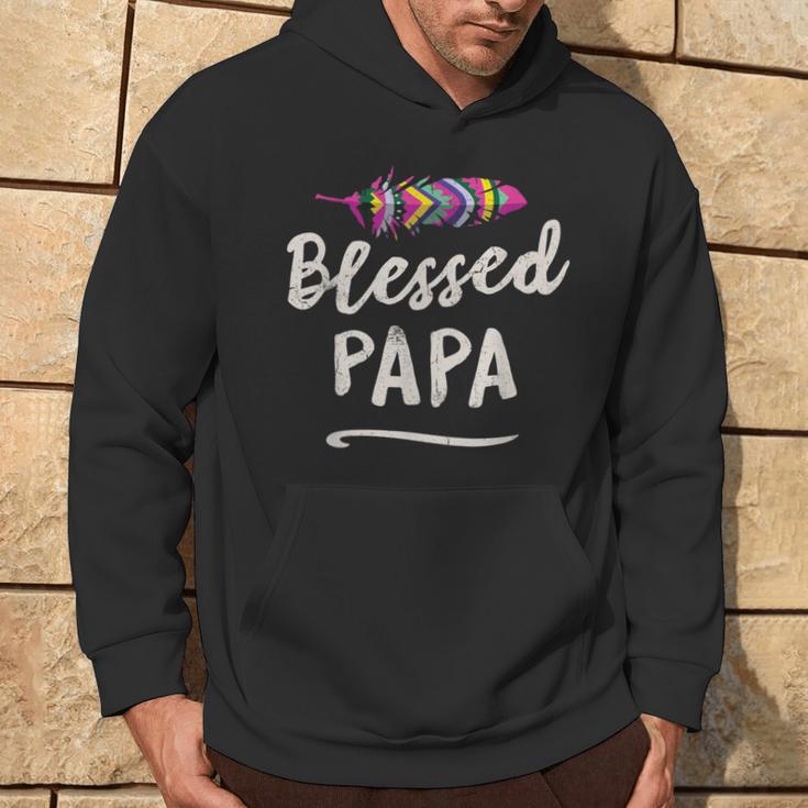 Blessed Papa Puerto Ricoatertagsgeschenk Kapuzenpullover Lebensstil