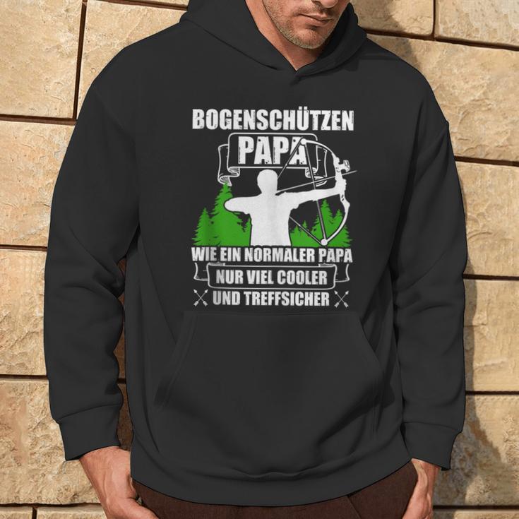 Bogenschützen Papa Pfeil Und Bogen Bogenschießen Kapuzenpullover Lebensstil