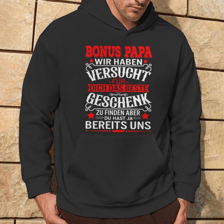 Bonuspapa Best Stepdad Stepdad Bonus Dad Kapuzenpullover Lebensstil