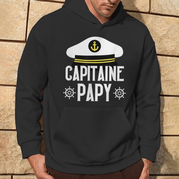 Boot Geschenk Humor Kapitän Opa Segelboot Papa Papi Meer Kapuzenpullover Lebensstil