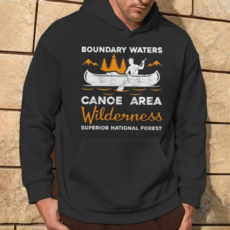 Boundary Waters Canoe Area Kayak Lover Hoodie Lifestyle