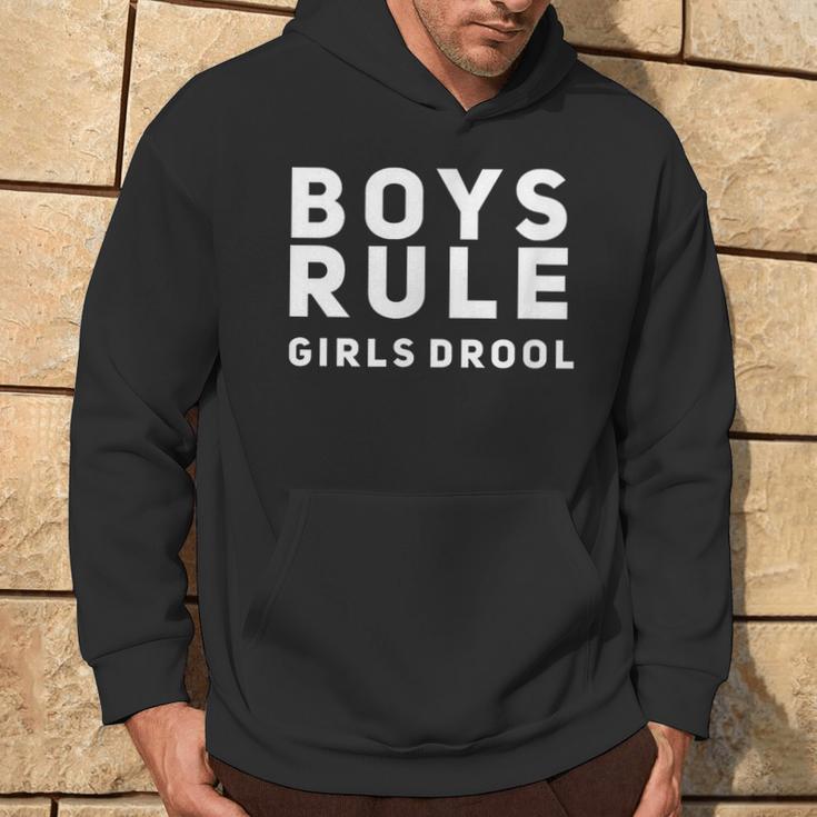 Boys Rule Girls Drool Unique Top CoolHoodie Lifestyle