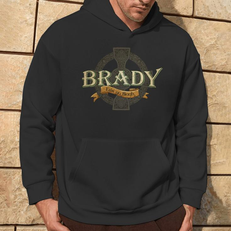 Brady Irish Surname Brady Irish Family Name Celtic Cross Hoodie Lifestyle
