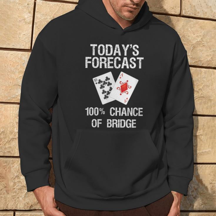 Bridge Bridge Card Game Today's Forecast Hoodie Lifestyle