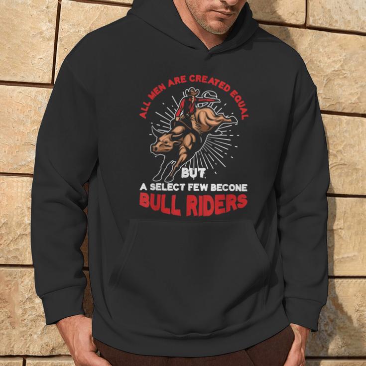 Bull Rider Bull Riding Cowboy Rodeo Country Ranch Hoodie Lifestyle