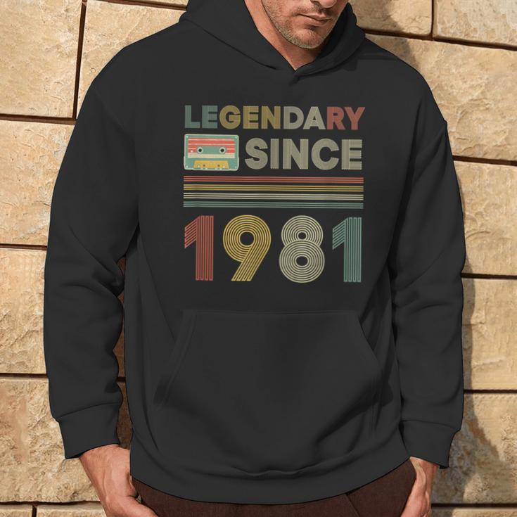 Cadeau Original Humour Anniversaire 40 Ans Homme 1981 Sweat à capuche ...
