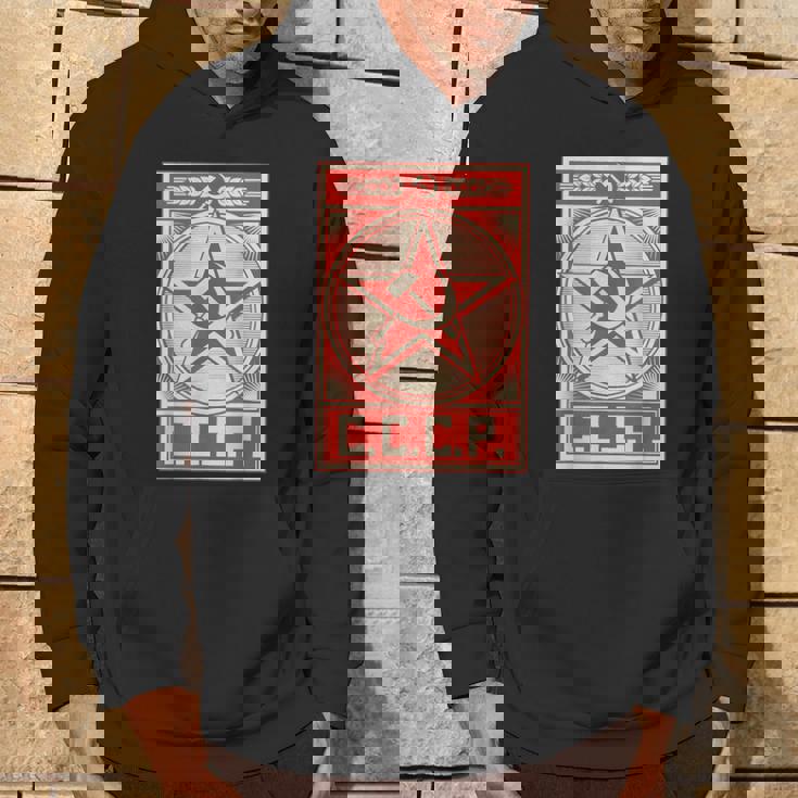 Camisaintage Hammer Sickle Urss Cccp Retro Soviet Sudadera Estilo de vida