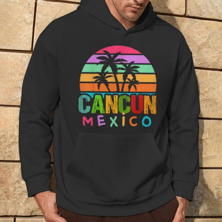 Cancun Mexico 2024 Vacation Beach Matching Family Group Hoodie Lifestyle
