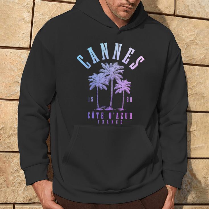 Cannes Côte D'azur France Frenchintage Hoodie Lebensstil