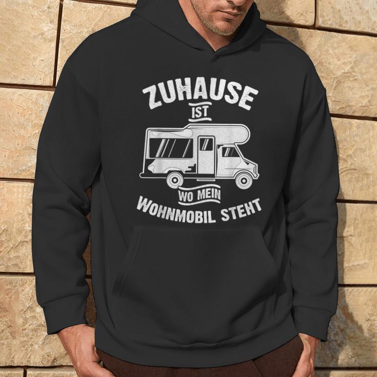 Caravan Camper Zuhause Ist Wo Mein Campervan Steht Hoodie Lebensstil