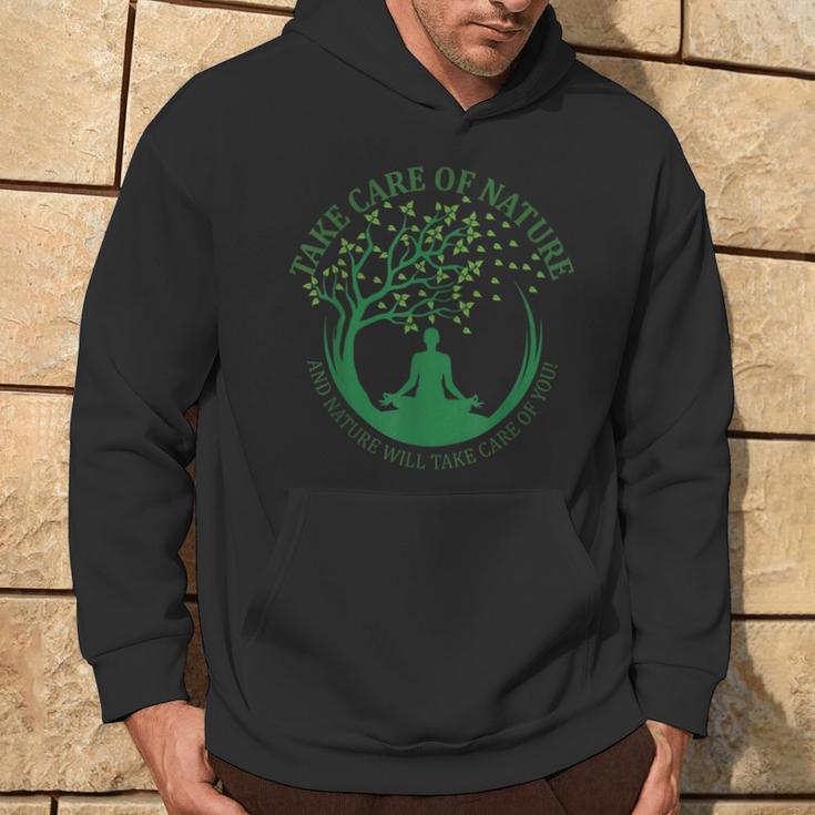 Take Care Of Nature David Attenborough Save Earth Yoga Hoodie Lifestyle