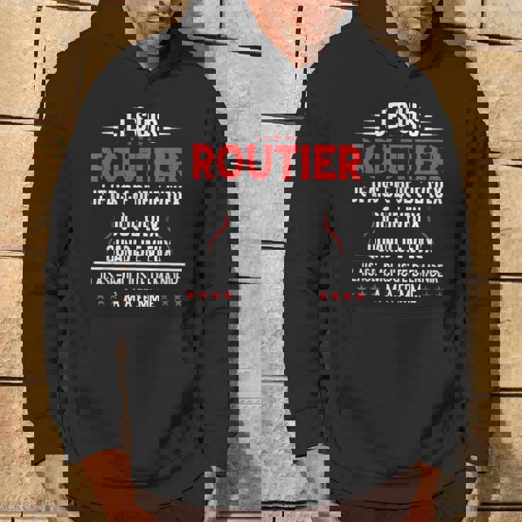 Chauffeur Poids Lourds, Humour Drôle Routier' Sweat à Capuche Premium