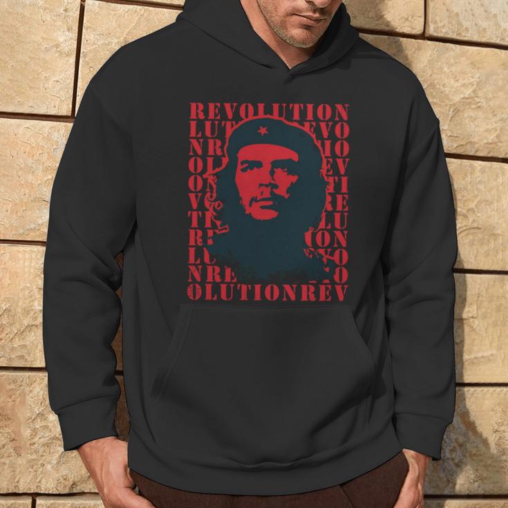 Che Guevara Revolution Red Cuban Guerrilla Rebel Hoodie Lebensstil