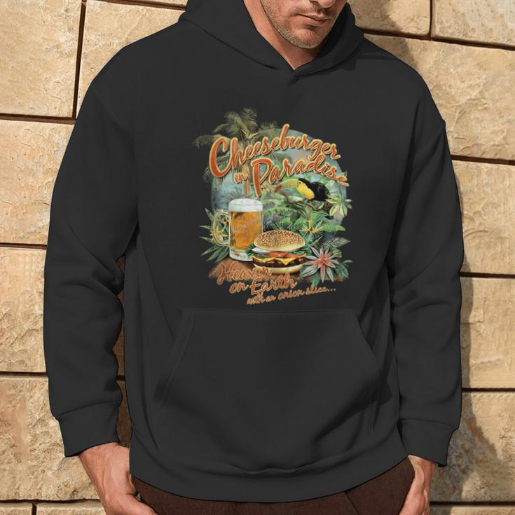Cheeseburger In Paradise-Heaven On Earth Hoodie Lifestyle