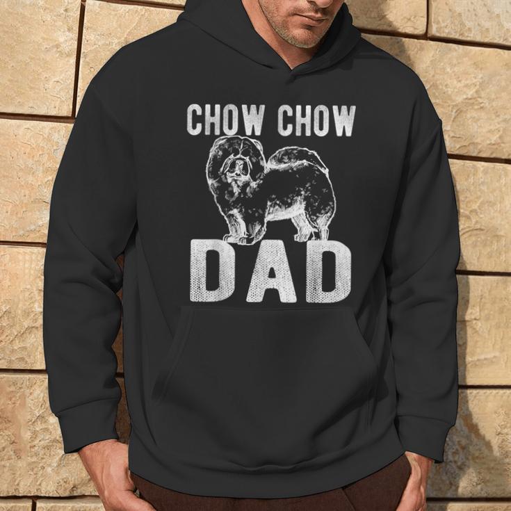 Chow Chow Dad Chow Chow Dog Owner Chow Chow Father Hoodie Lifestyle