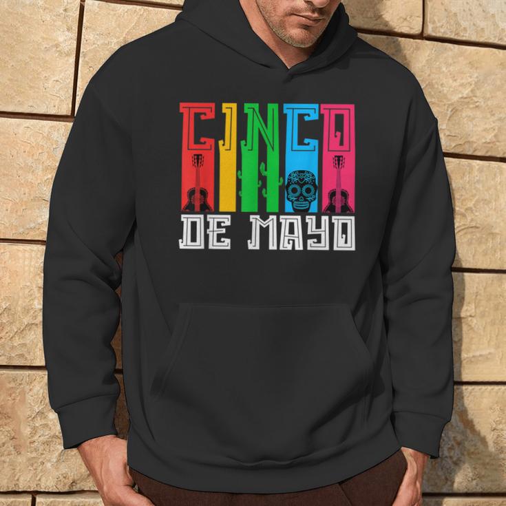 Cinco De Mayo Guitar Music Mexican Fiesta 5 De Mayo Hoodie Lifestyle