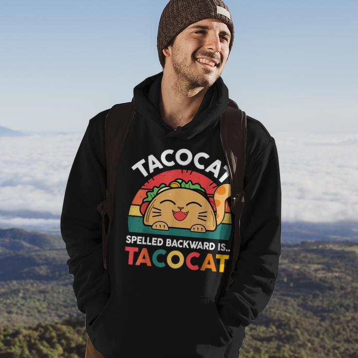 Cinco De Mayo Taco Ca Spelled Backward Tacocat Hoodie Lifestyle