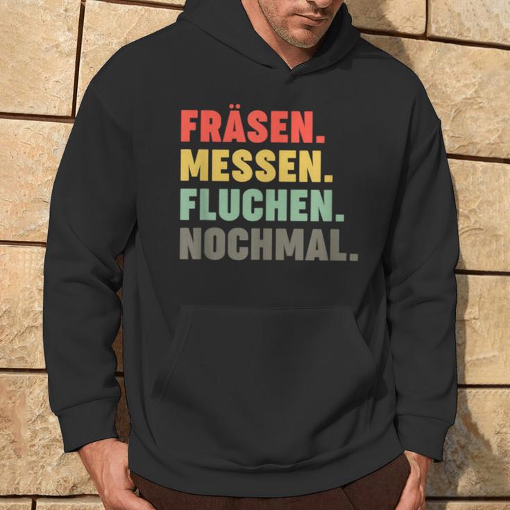 Cnc Milling Machine Machining Mechanic Programmer Hoodie Lebensstil