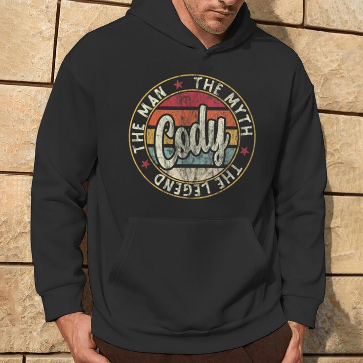 Cody The Man The Myth The Legend First Name Cody Hoodie Lifestyle