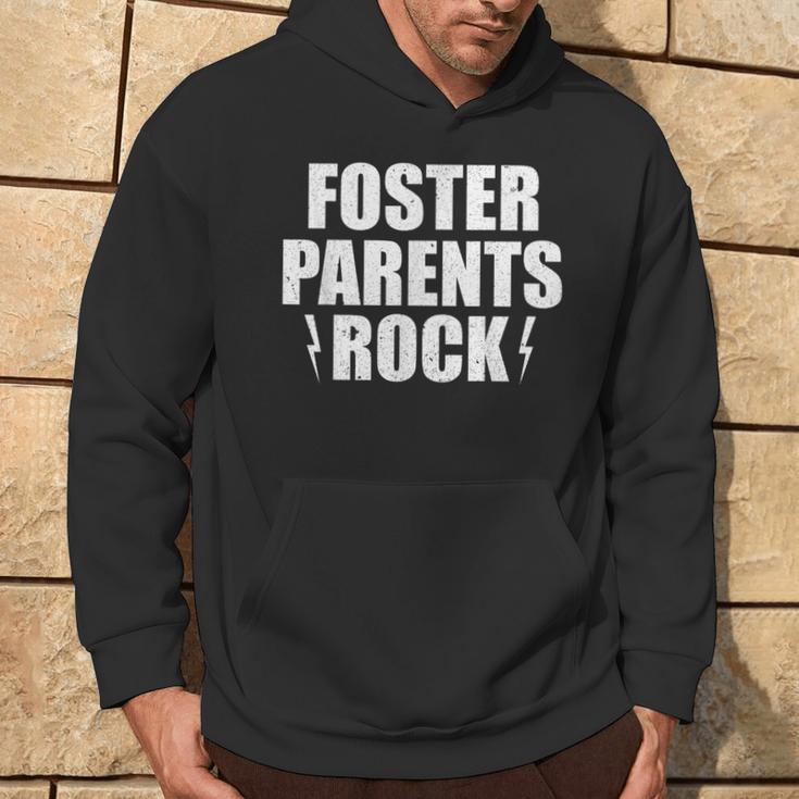 Cool Foster Parents Rock 2018 Foster Care Month Hoodie Lifestyle