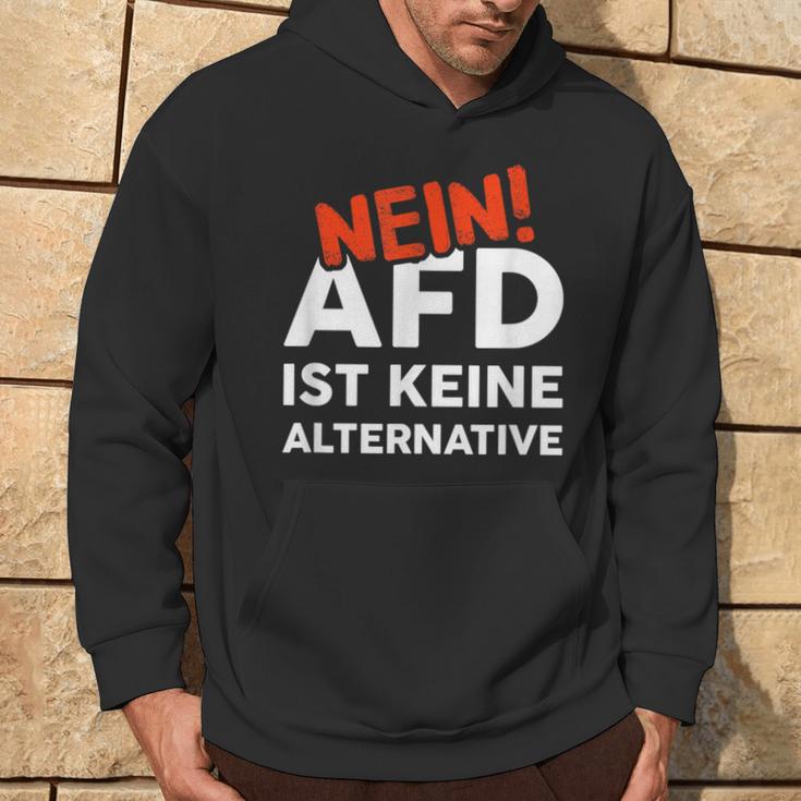 Cooles Mit Spruch Gegen Afd Rassismus Gewalt & Hass Kapuzenpullover Lebensstil