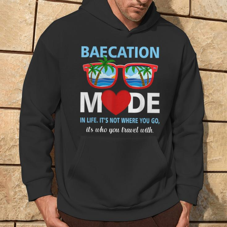 Couples Trip Matching Summer Vacation Baecation Mode-Vibes Hoodie Lifestyle