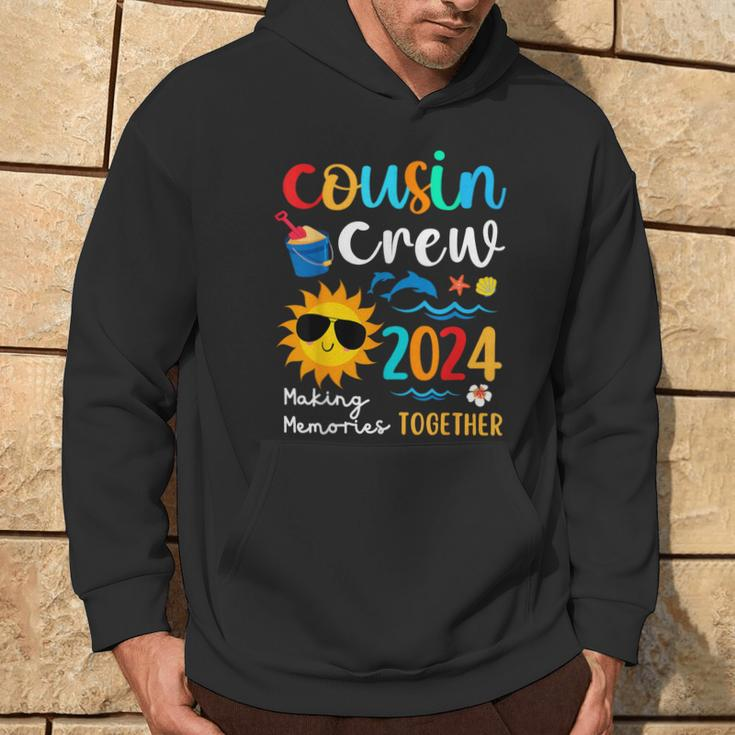 Cousin Crew 2024 Summer Vacation Beach Family Trips Matching Hoodie Lifestyle