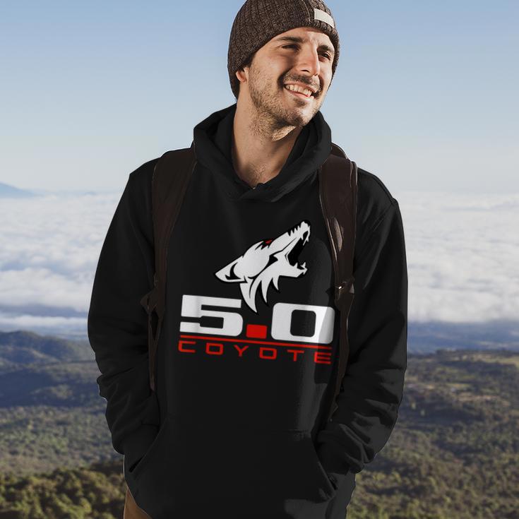 Coyote 50 Race Drag Gt Lx Street Rod Hot Rod Hoodie Lifestyle