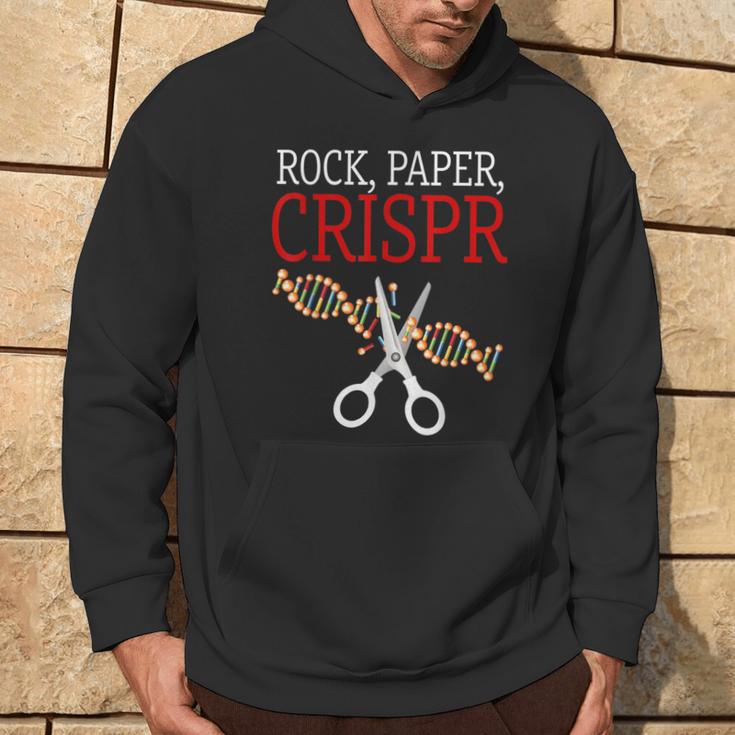 Crispr Saying Rock Paper Crispr Hoodie Lifestyle