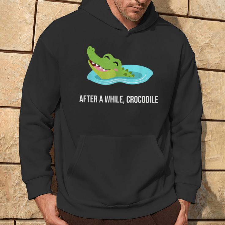 After A While Crocodile Hoodie Lifestyle