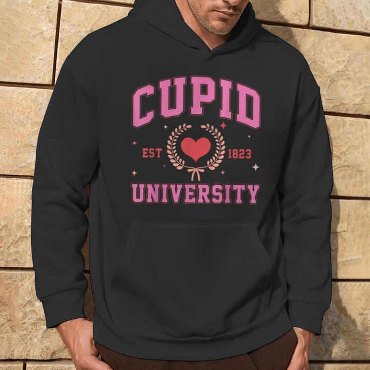 Cupid University Cute Valentine's Day Love School Hoodie Lifestyle