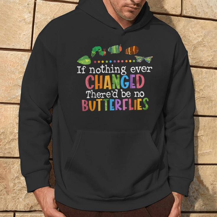 Cute Hungry Caterpillar Transformation Back To School Book Hoodie Lifestyle