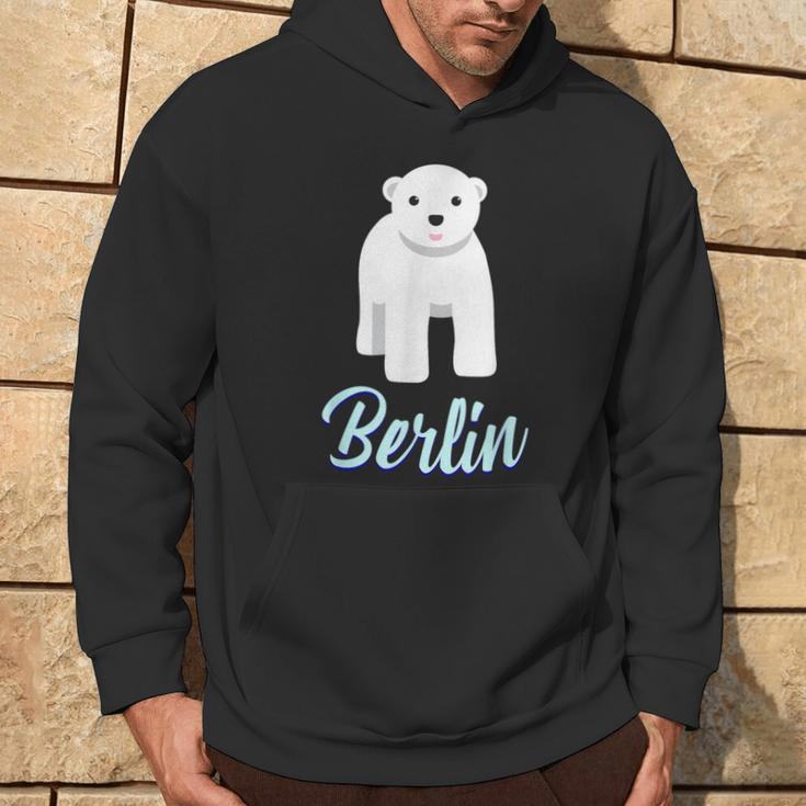 Cute Polar Bear Baby In Berlin Hoodie Lebensstil