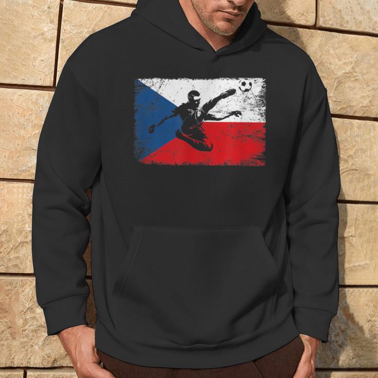 Czech Flag Football Jersey Hoodie Lebensstil