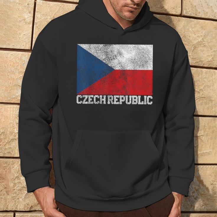 Czech Republic Flag Family Pride Country Vintage Hoodie Lifestyle