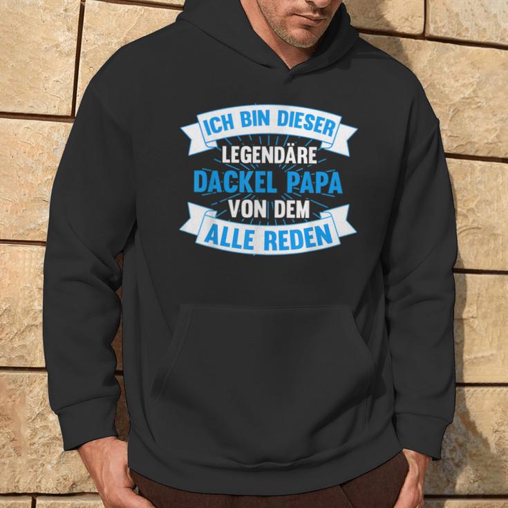 Dachshund Dad Dachshund Papa Teckel Kapuzenpullover Lebensstil