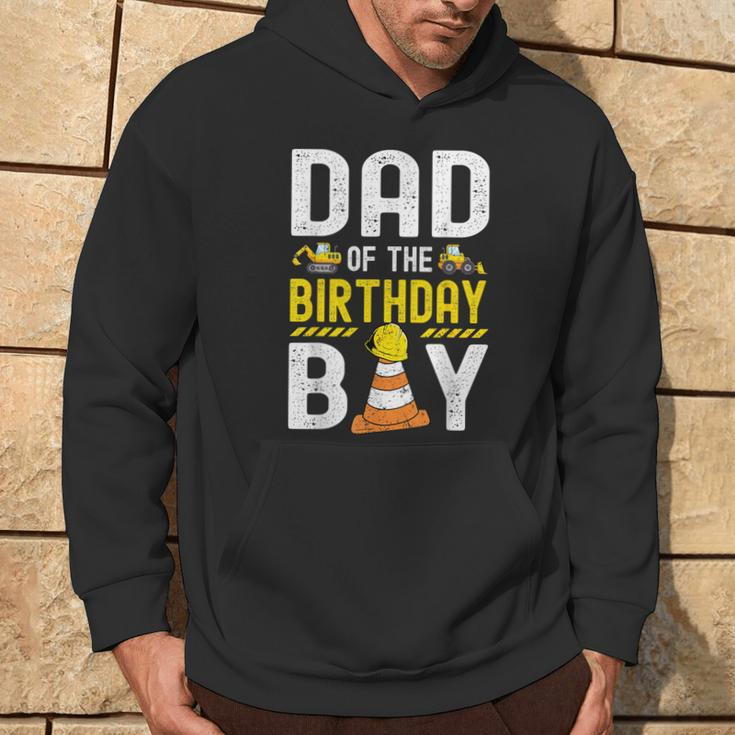 Dad Of The Birthday Boy Construction Worker Bday Hoodie Lifestyle