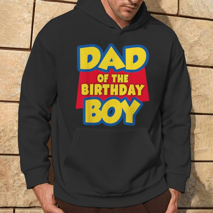 Dad Of The Birthday Boy Toy Story Decorations Hoodie Lifestyle