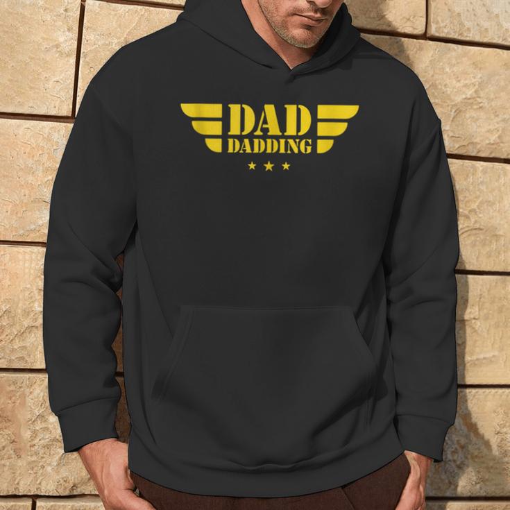 Dad Daddingatertag Superheldater Papa Kapuzenpullover Lebensstil