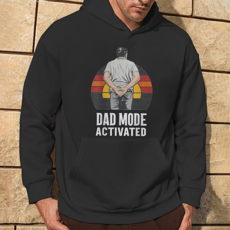 Dad Mode Activated Quote Father's Day Best Father Hoodie Lifestyle